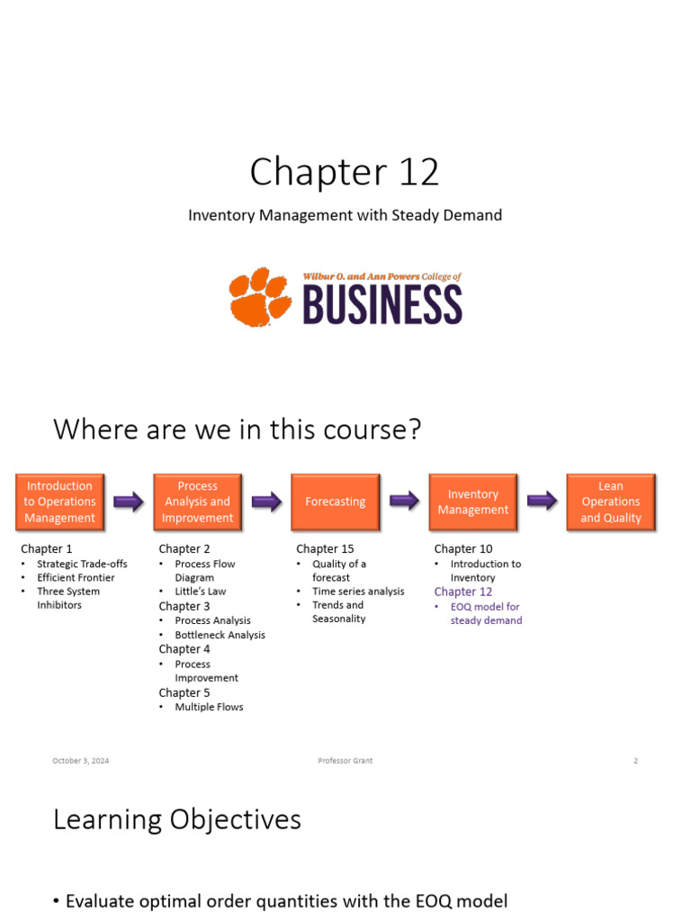 EOQ Model for Malt Purchase Strategy | PDF | Inventory | Business Economics