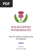 Download Five Models of Professional Development by Iain Cook-Bonney SN7890752 doc pdf