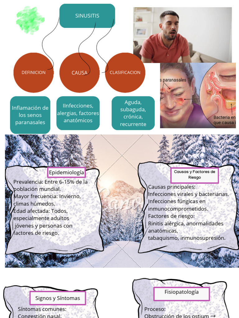 Copia de SINUSITIS | PDF | Alergia | Medicina