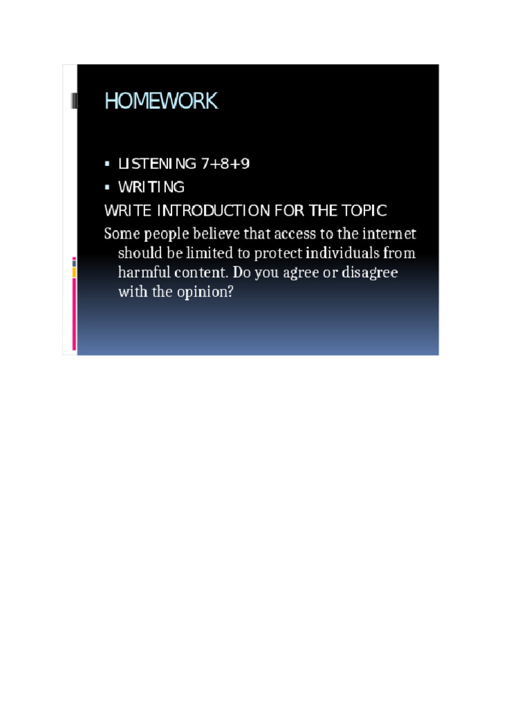 HOEMWORK | PDF