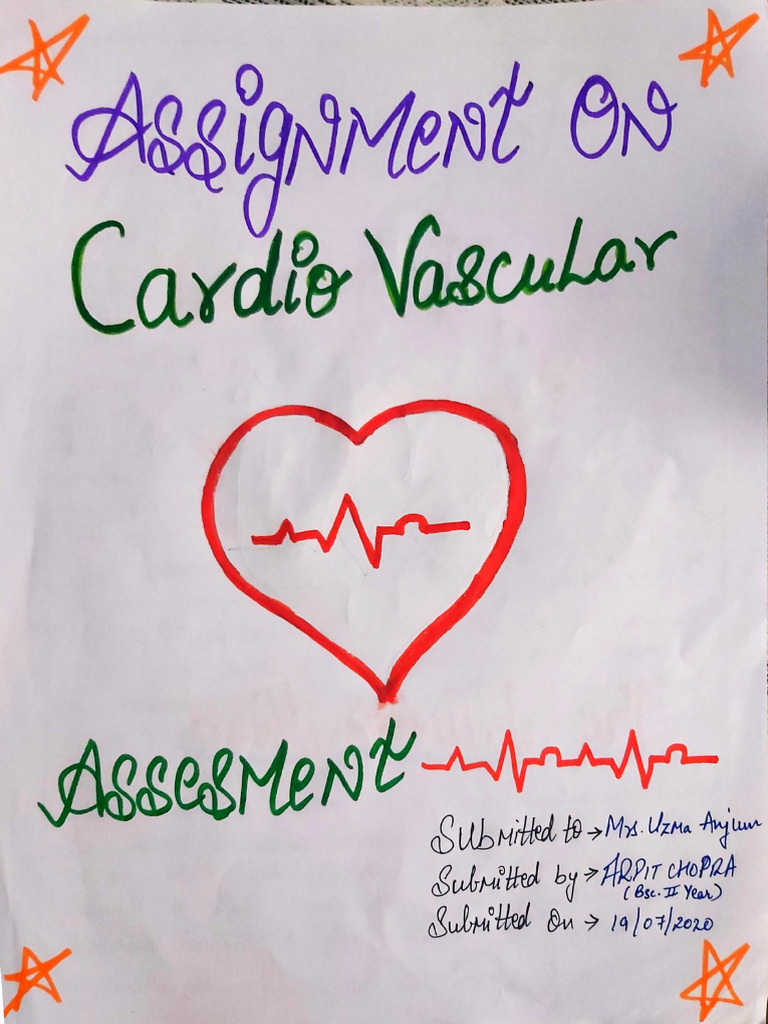 CardioVascular Assessment & Treatment Modalities | PDF