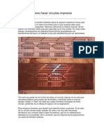 Como Hacer Circuitos Impresos