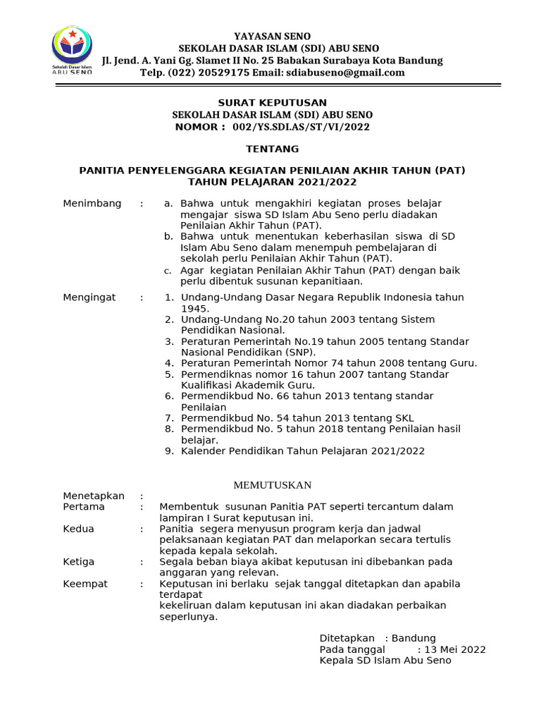 SK Pat 2021-2022 | PDF
