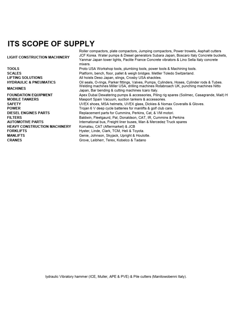 Product File | PDF | Technology & Engineering