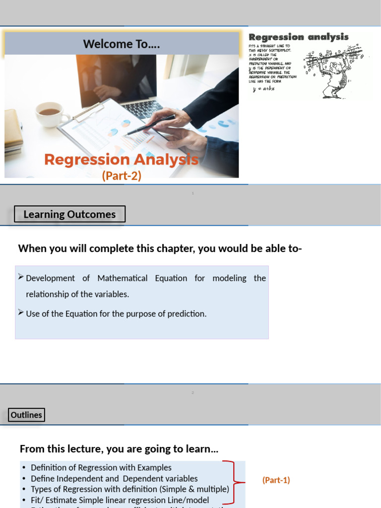 Understanding Regression Analysis | PDF | Coefficient Of Determination ...