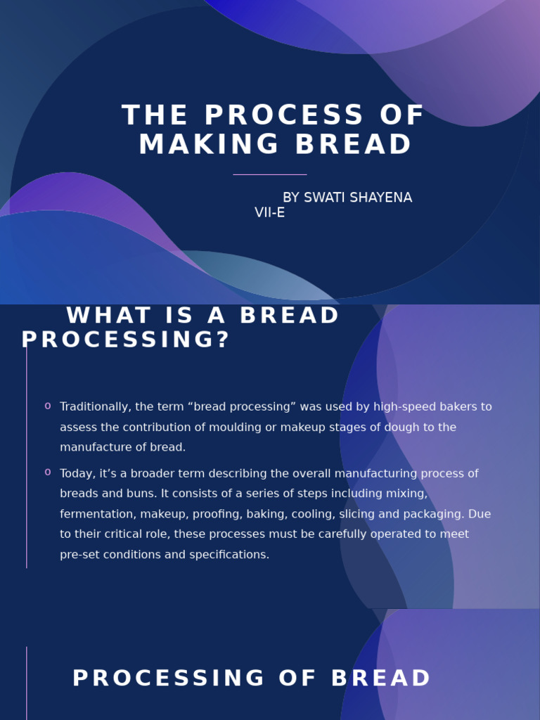 Step-by-Step Bread Making Process | PDF | Breads | Fermentation
