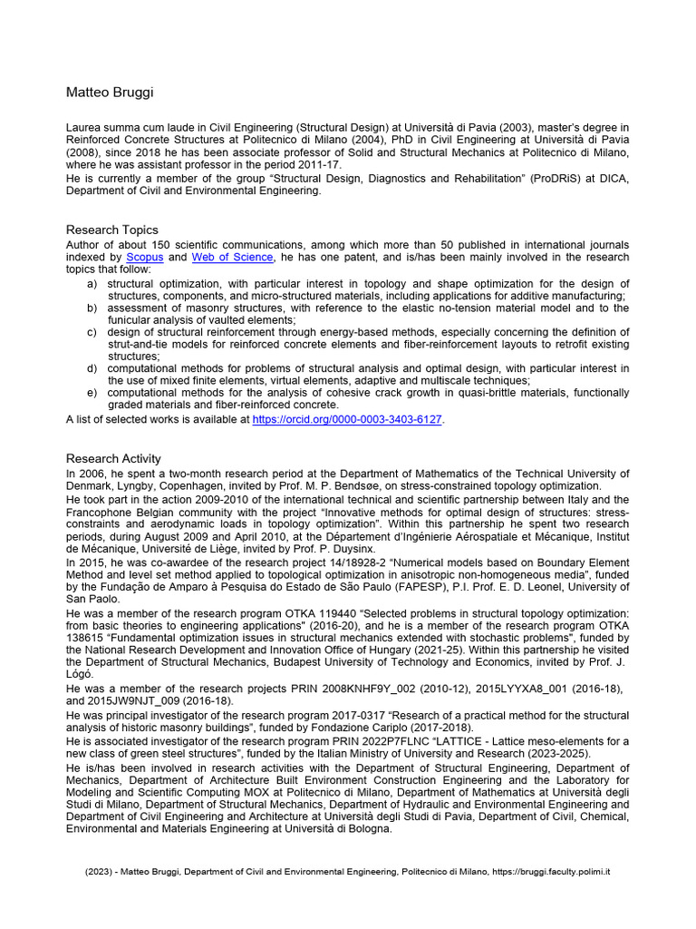 Structural Engineering Research Highlights | PDF | Engineering ...