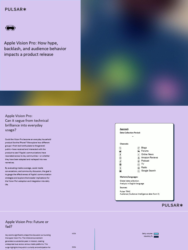 Apple Vision Pro Report | PDF | Augmented Reality | Virtual Reality
