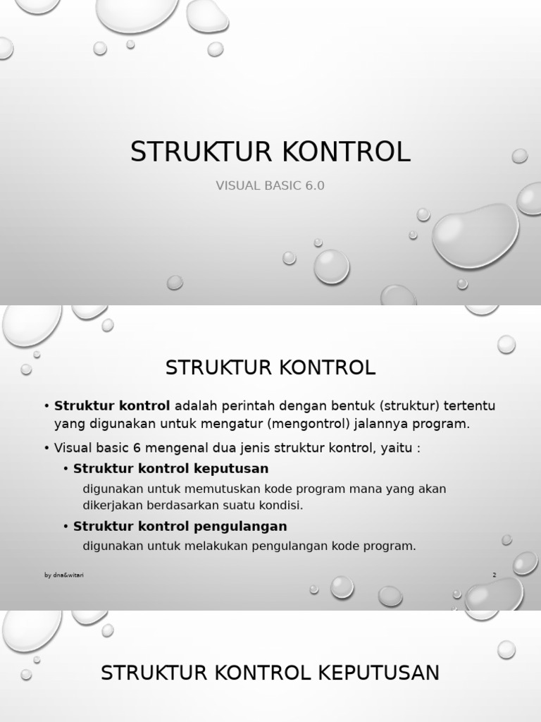 Persiapan Case Struktur Kontrol | PDF
