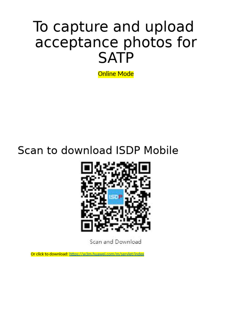 Uploading Acceptance Photos for SATP | PDF | Computers