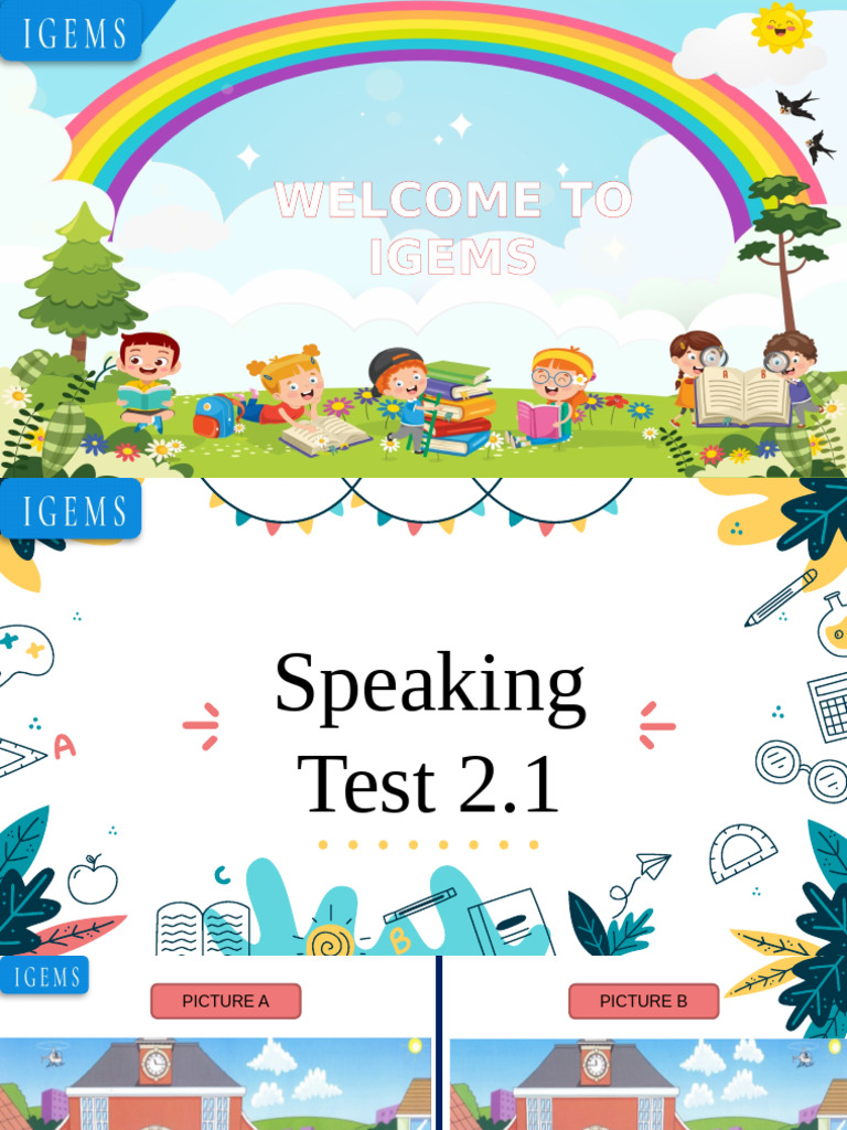 Speaking Test 2.1 | PDF