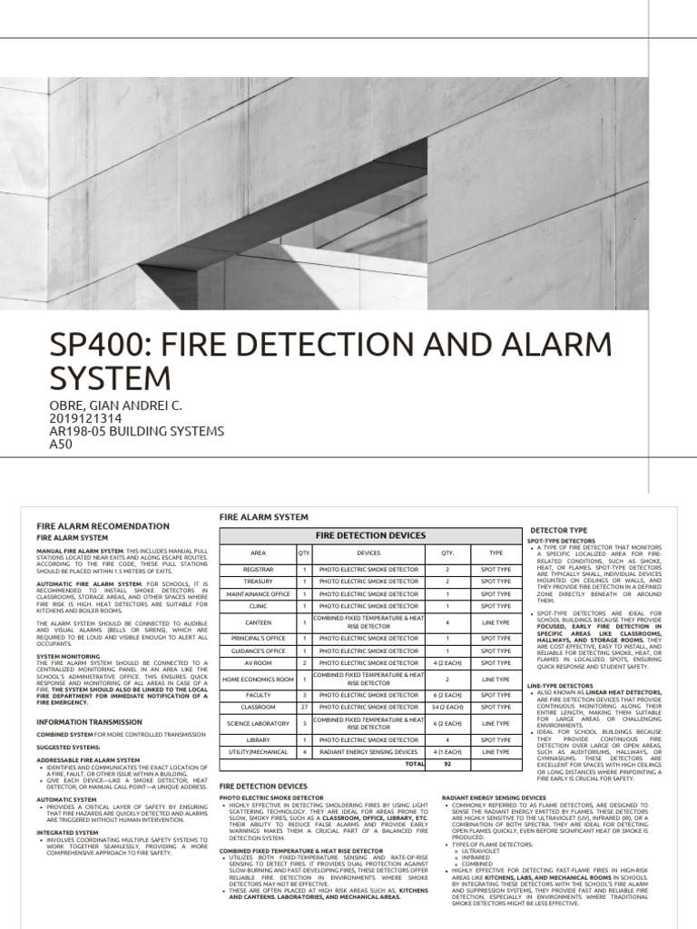 SP400 Obre | PDF | Safety | Fires
