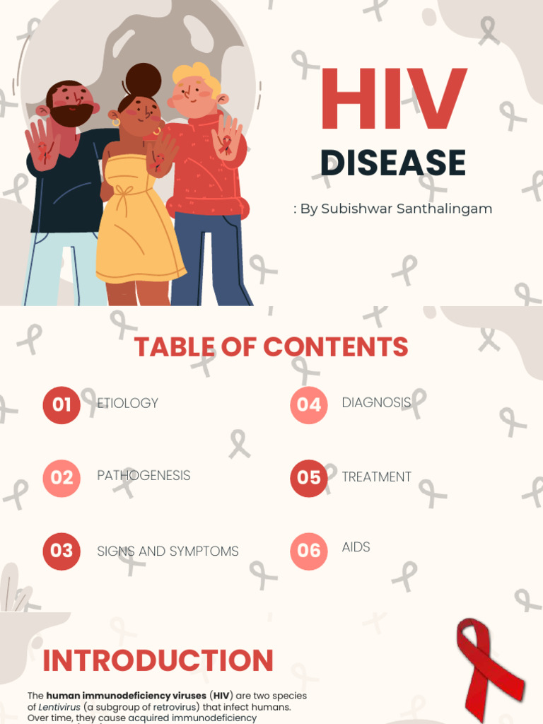 HIV Disease by Subishwar S | PDF | Diagnosis Of Hiv/Aids | Hiv/Aids