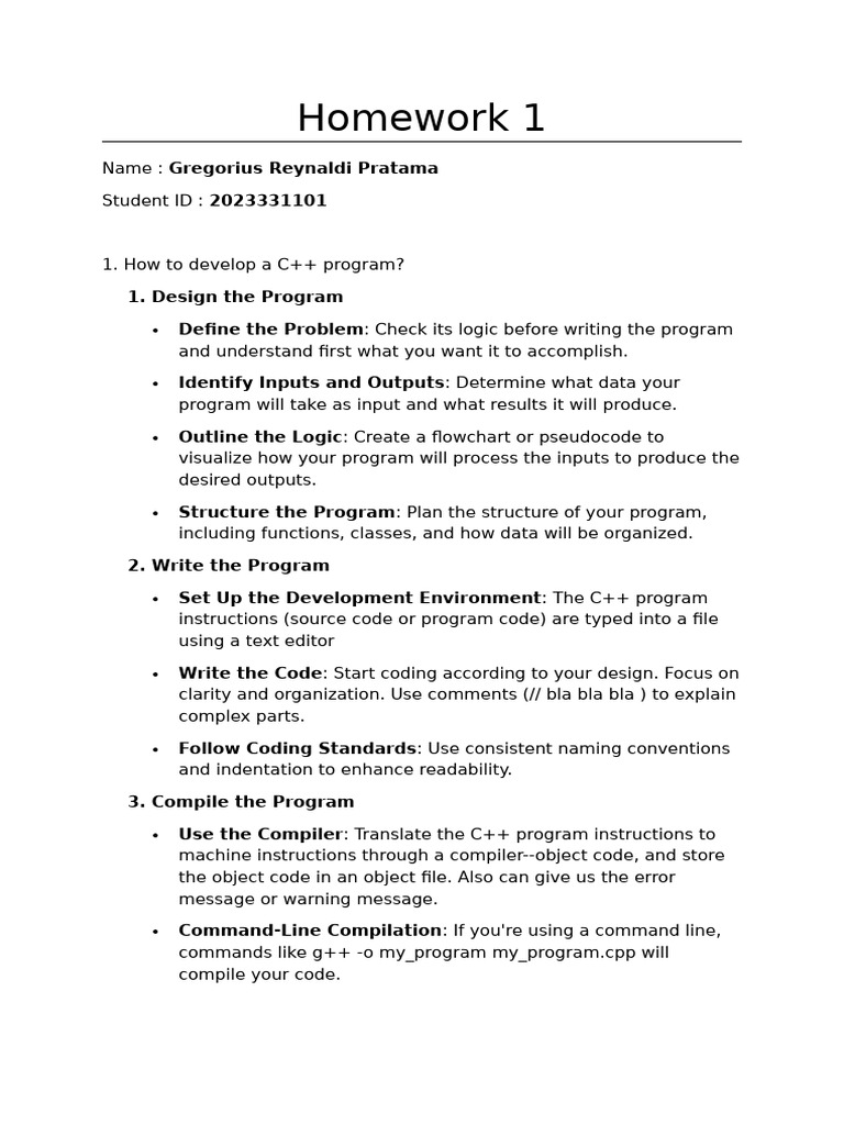 C++ Programming Guide and Examples | PDF | Programming | Computer Program