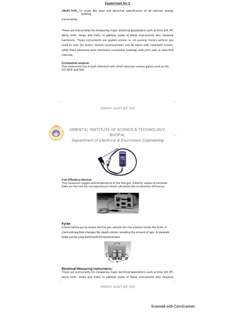 2 Energy Audit Lab | PDF