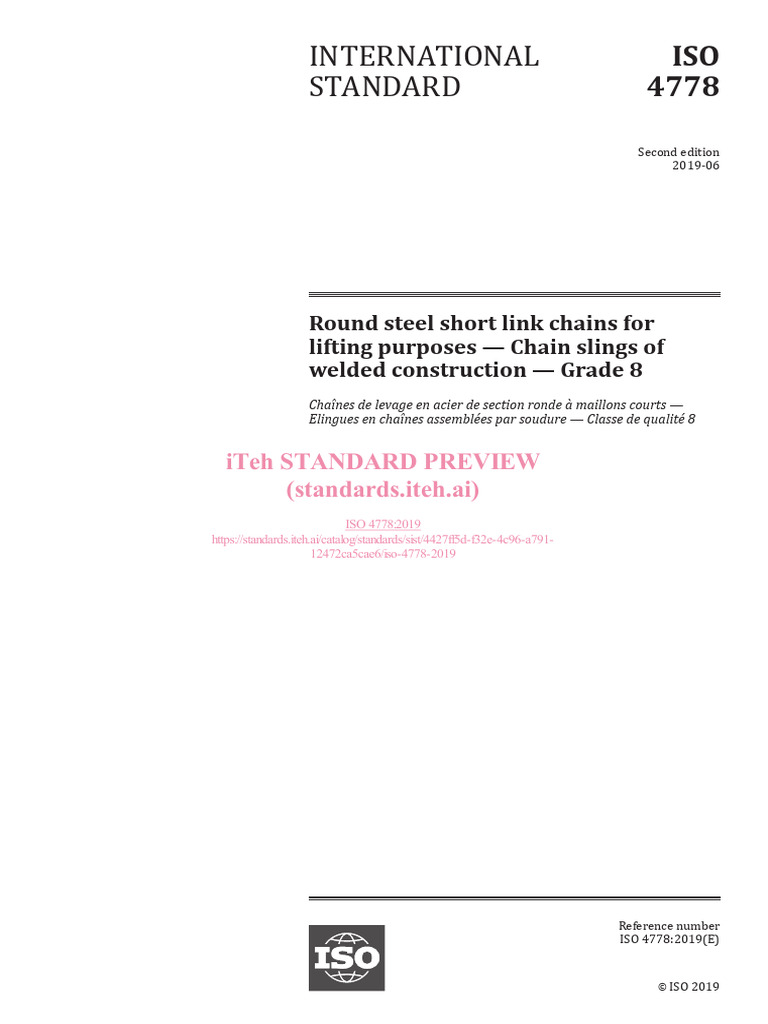 Iso 4778 2019 | PDF | International Organization For Standardization