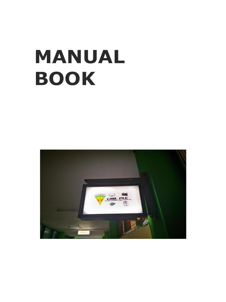 Manual Buku Papan Nama Otomatis | PDF
