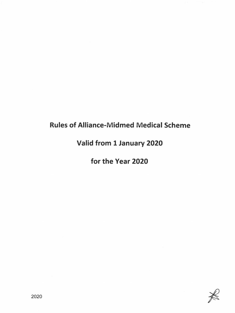 Scheme Rules | PDF