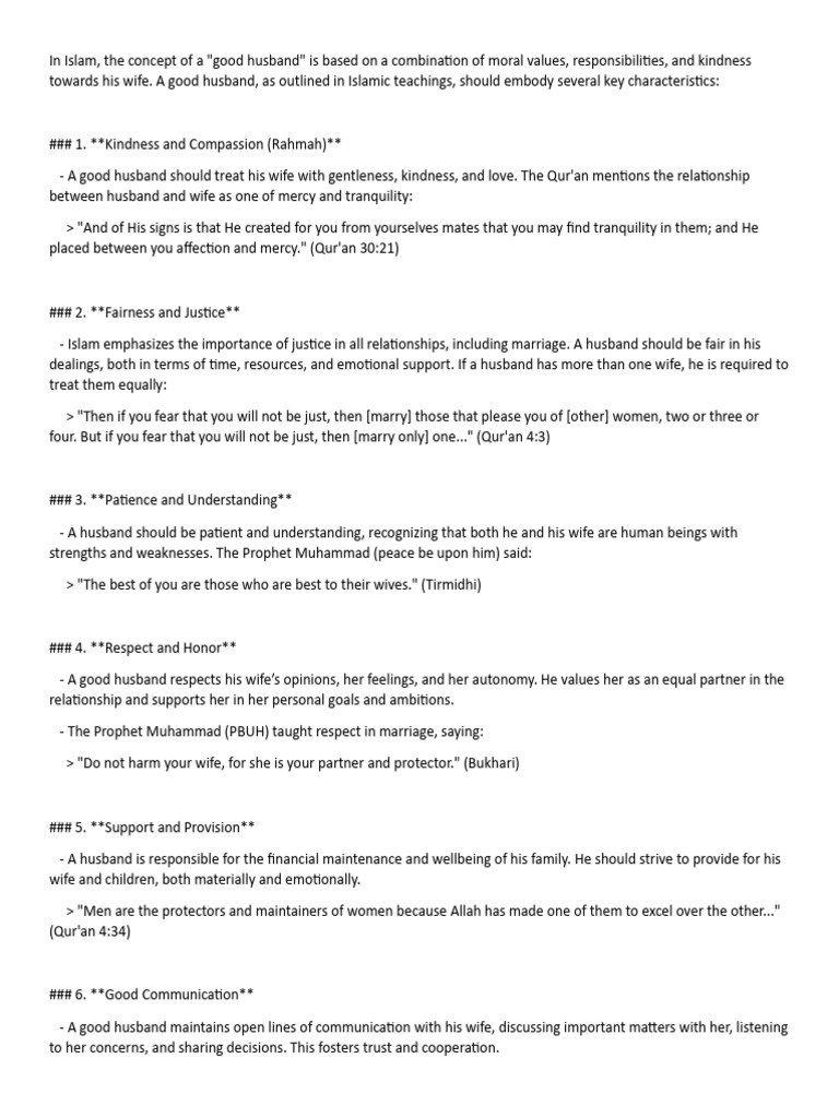 the-concept-of-a-good-husband-in-islam-pdf-muhammad-husband