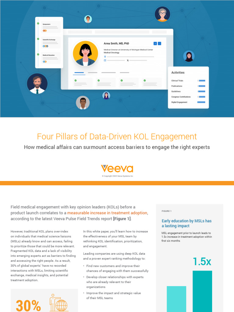 Data-Driven KOL Engagement Strategies | PDF | Data | Clinical Trial