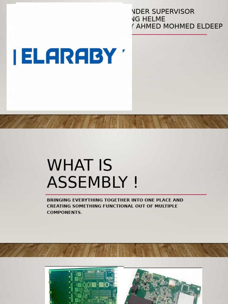 Assembly Process Overview by Eldeep | PDF | Printed Circuit Board ...