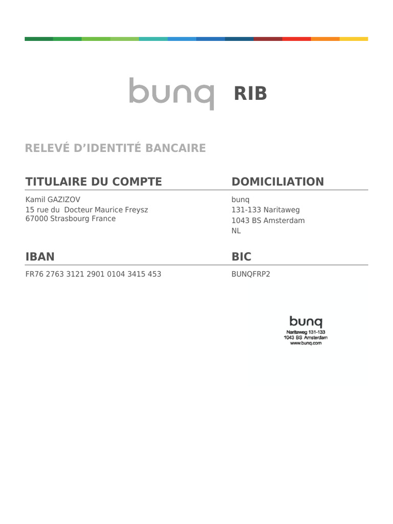 2024 05 31 - 11 22 39 - Bunq Rib | PDF