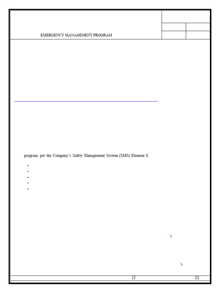 Emergency Management Program Guidelines | PDF | Emergency Management ...