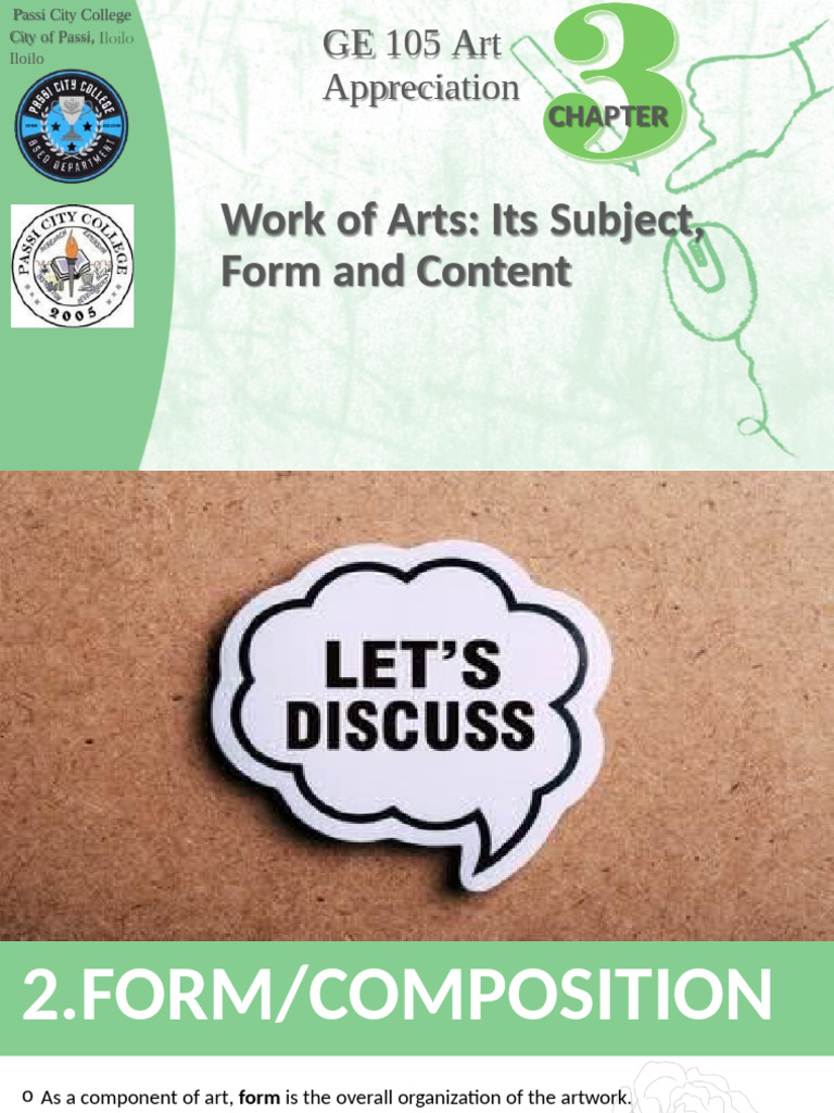 Understanding Art: Form and Composition | PDF | Drawing | Composition ...