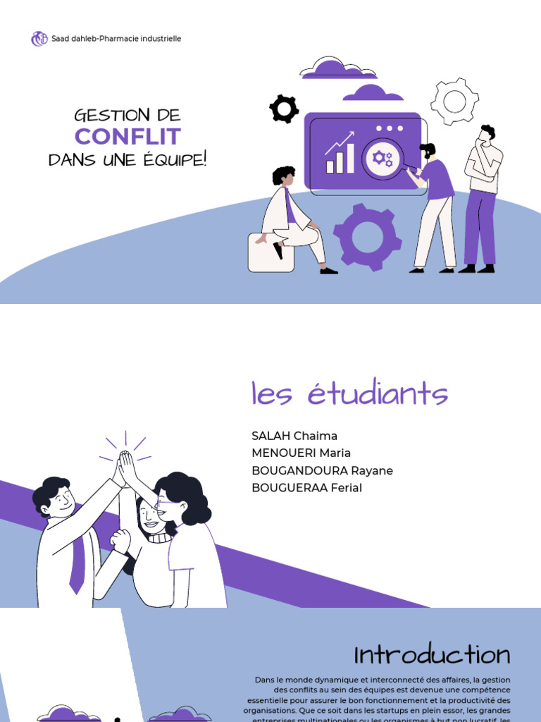 Gestion des conflits en équipe | PDF | Résolution de conflit | Médiation