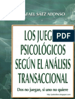 Rafael Saez - Los Juegos Psicologicos Segun El Analisis Transaccional