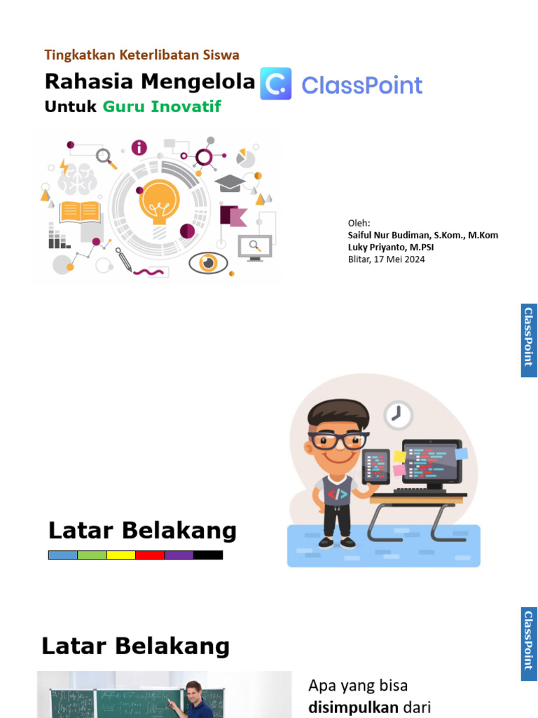 Inovasi Keterlibatan Siswa dengan ClassPoint | PDF