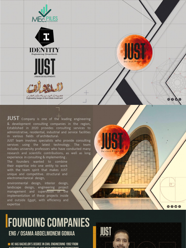 JUST Company: Engineering Consulting Excellence | PDF | Sustainability ...