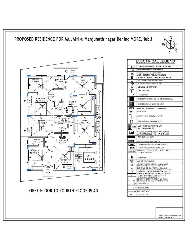 Jain Building Electrical-Model | PDF