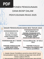 Simulasi Rkas Penggunaan Dan Bos Kinerja 2025 | PDF
