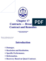 Breach of Contract - Cases