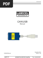 Canusb Manual