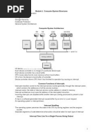 Module 2: Computer-System Structures