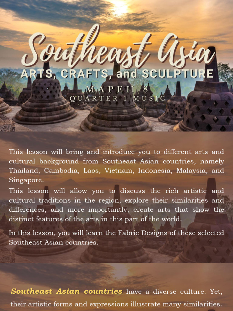 Q1 Arts Lesson Pdf Pdf Weaving Silk