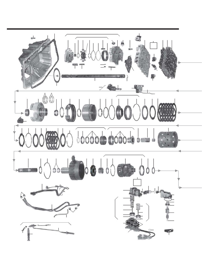 010 Transmissão 4t60 e | PDF | Clutch | Mechanical Engineering