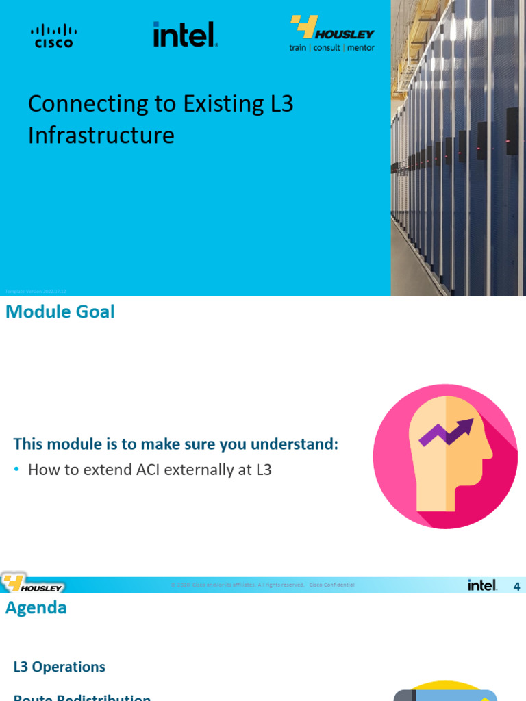 L3 Infrastructure Connection Guide | PDF | Ip Address | Routing