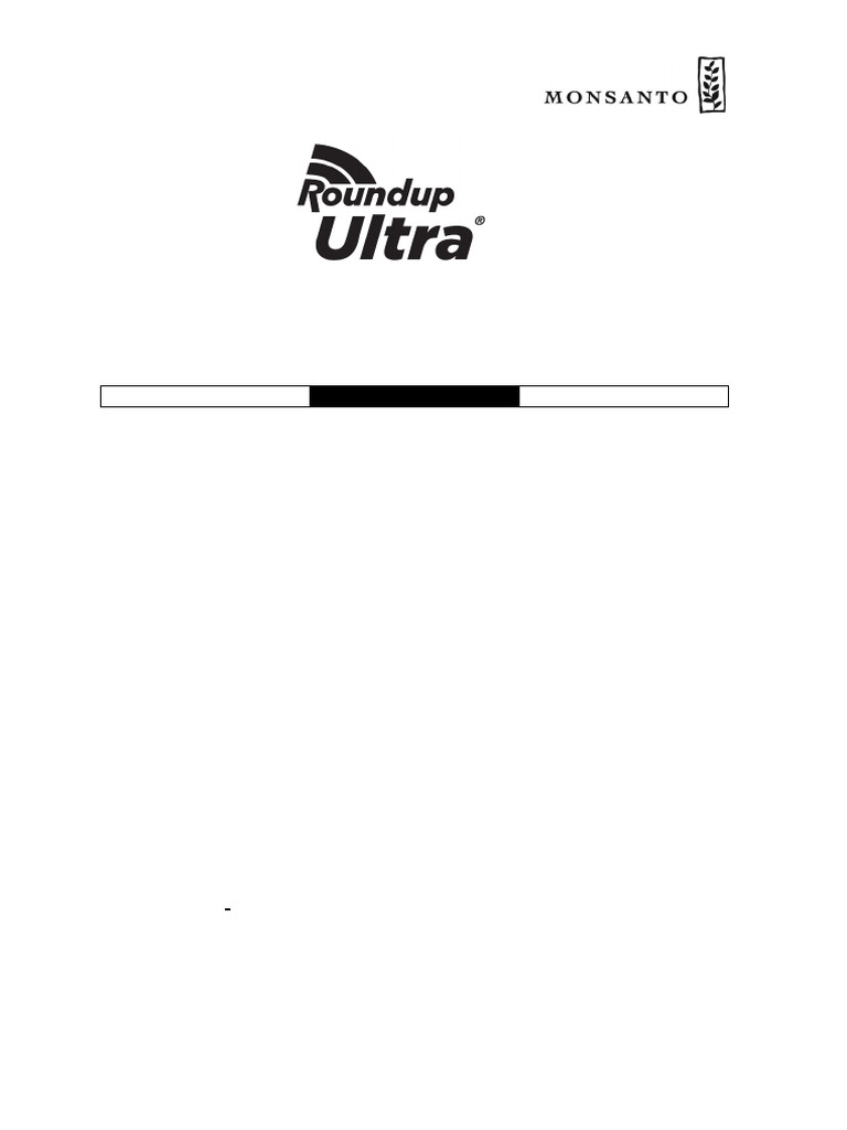 BULA ROUNDUP ULTRApdf | PDF | Umidade | Agricultura