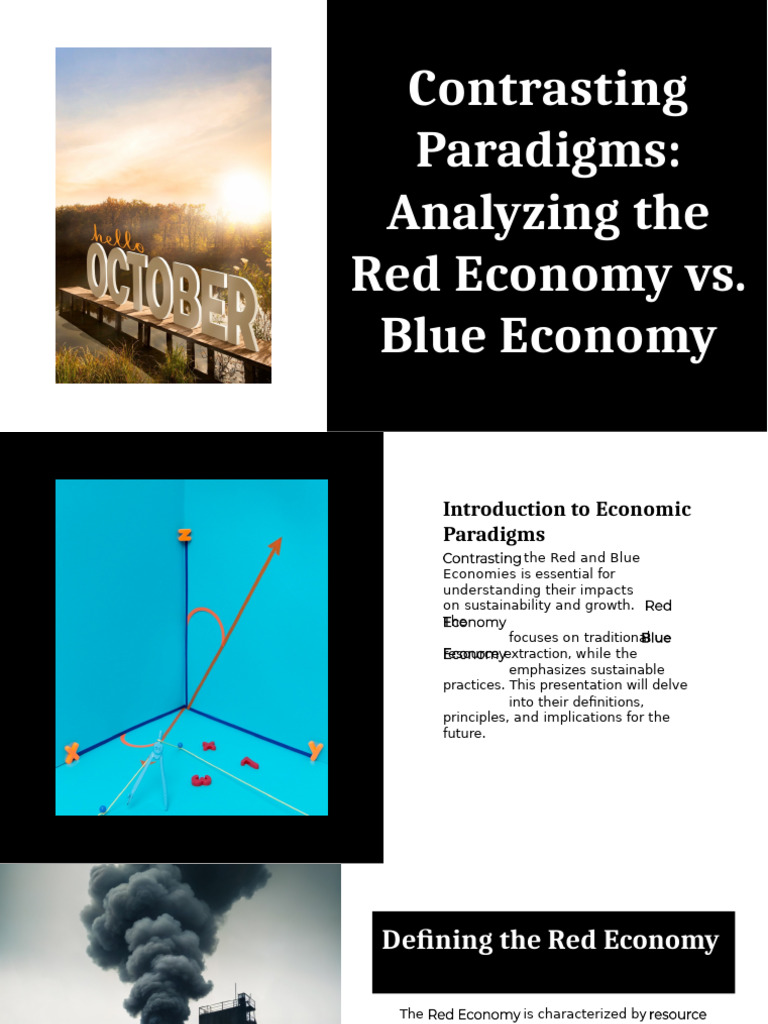 Red vs. Blue Economy: A Comparative Analysis | PDF | Sustainability ...