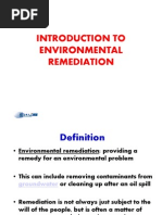 Lecture on Remediation