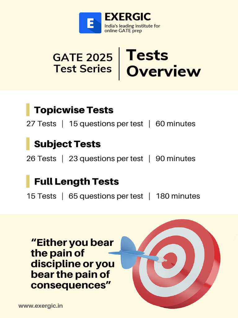 GATE 2025 Test Series Overview | PDF | Fluid Dynamics | Fluid Mechanics