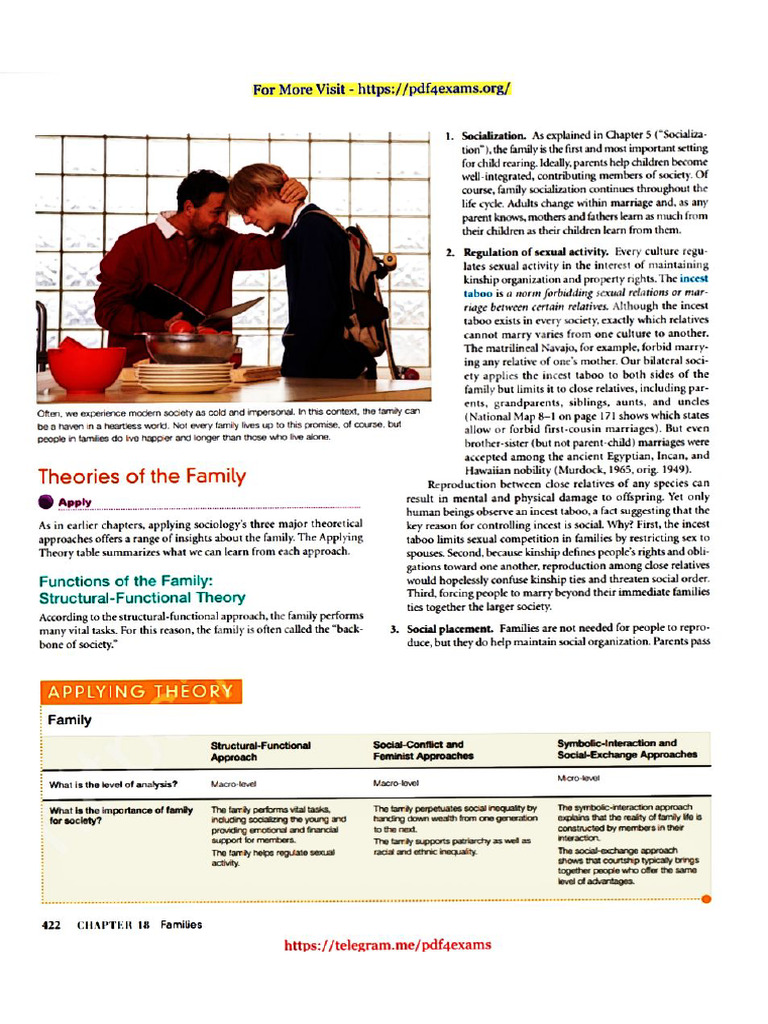 Types, Functions and Stages of Family | PDF