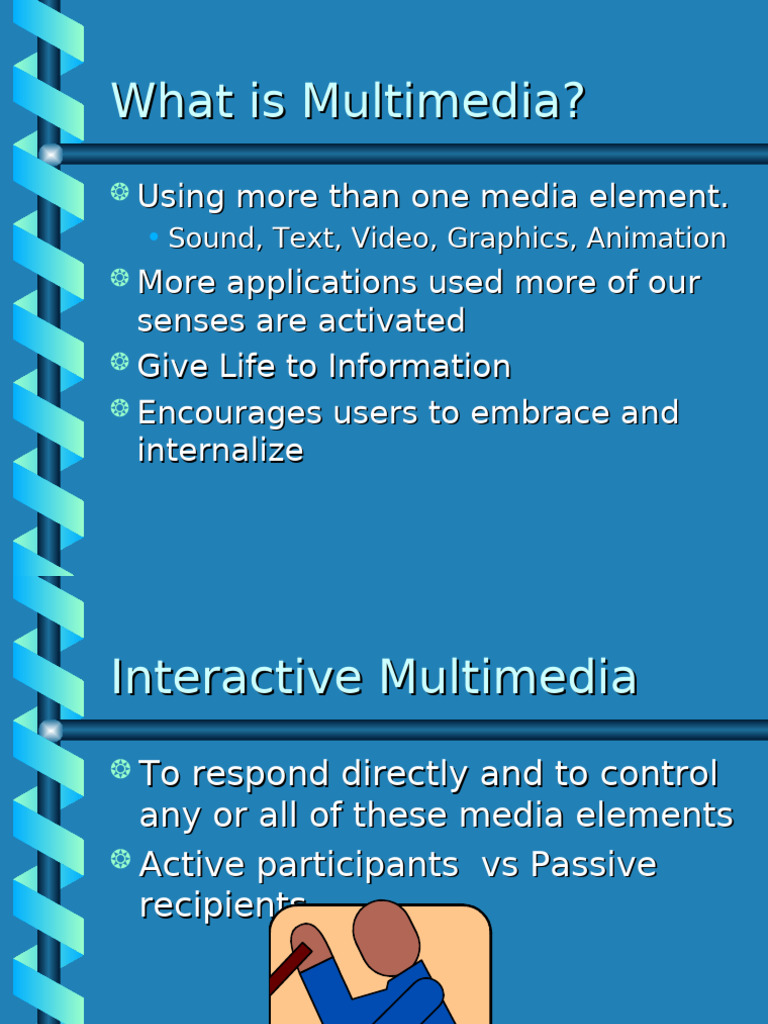 Understanding Multimedia Elements and Uses | PDF | Multimedia | Digital ...