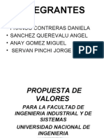 Integrantes: - Franco Contreras Daniela - Sanchez Querevalu Angel - Anay Gomez Miguel - Servan Pinchi Jorge