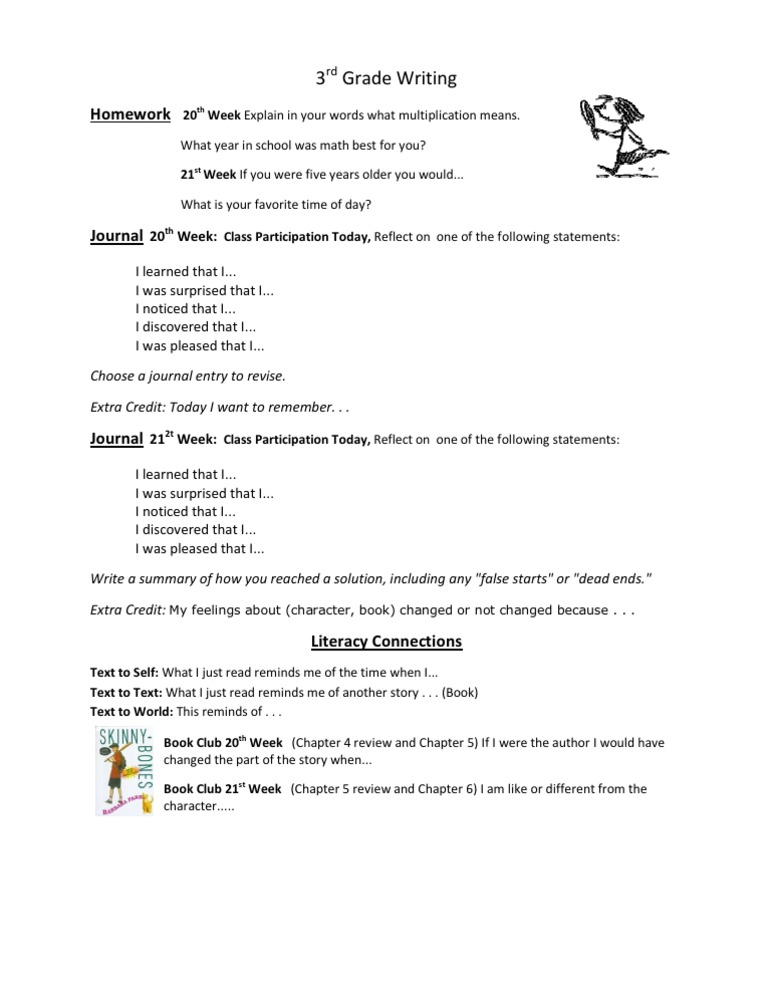 3rd Grade Writing2 | PDF