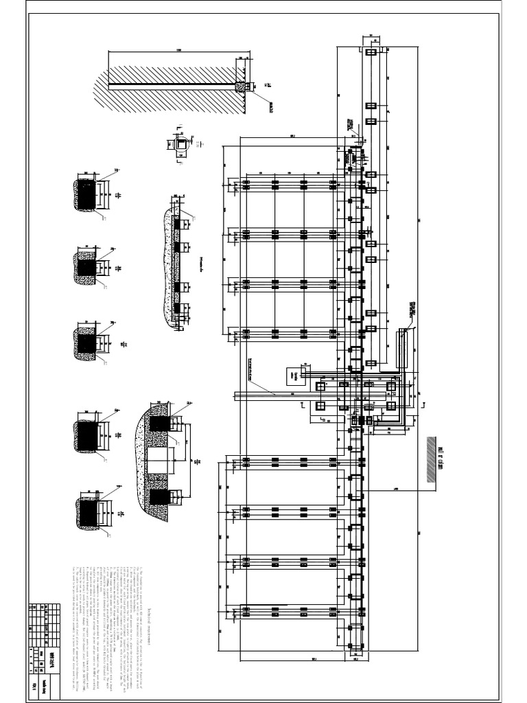 Foundation Drawing BHD500 | PDF | Pipe (Fluid Conveyance) | Building ...