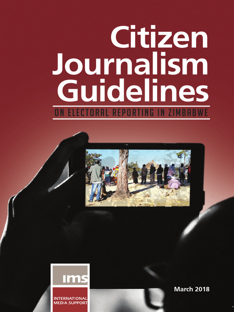 Zim IMS Citizen Journalism 1 1 | PDF | Voting | Elections